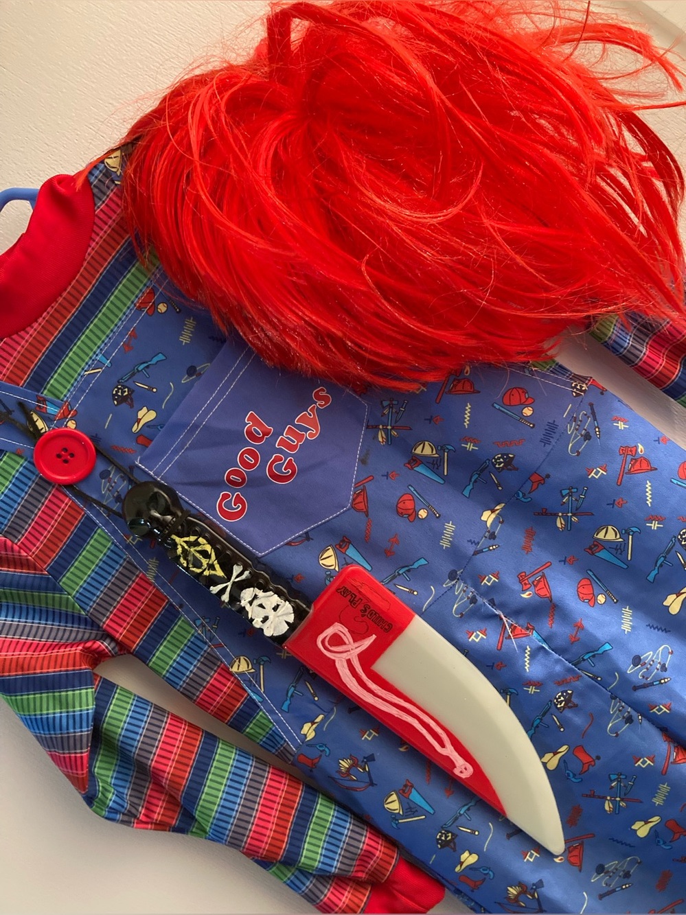Chucky Child’s Play Costume - 5pc Youth / Petite Adult
